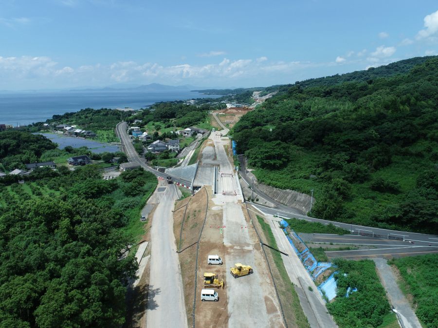 鹿児島3号関外地区8工区改良工事6月