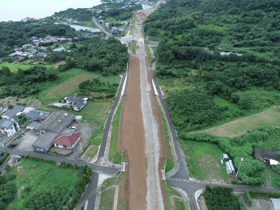 鹿児島3号関外地区8工区改良工事9月